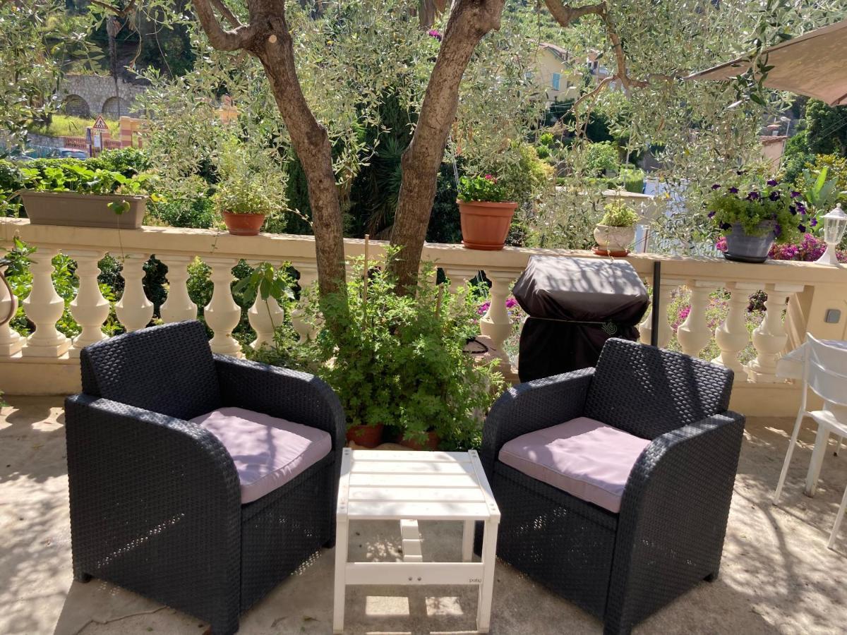 Studio Villa La Cigale Avec Grande Terrasse Menton Exteriör bild