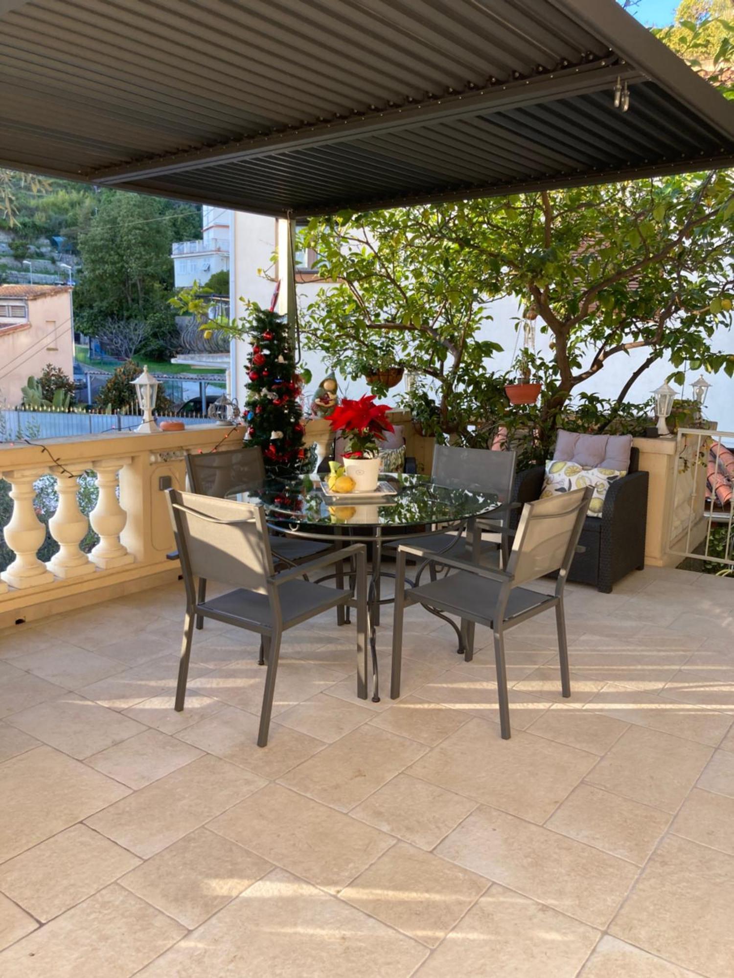 Studio Villa La Cigale Avec Grande Terrasse Menton Exteriör bild